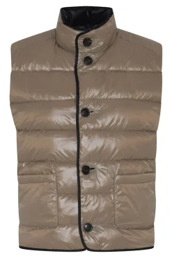 374HMBeket reversible vest 900/15 Black/Walnut HM1314