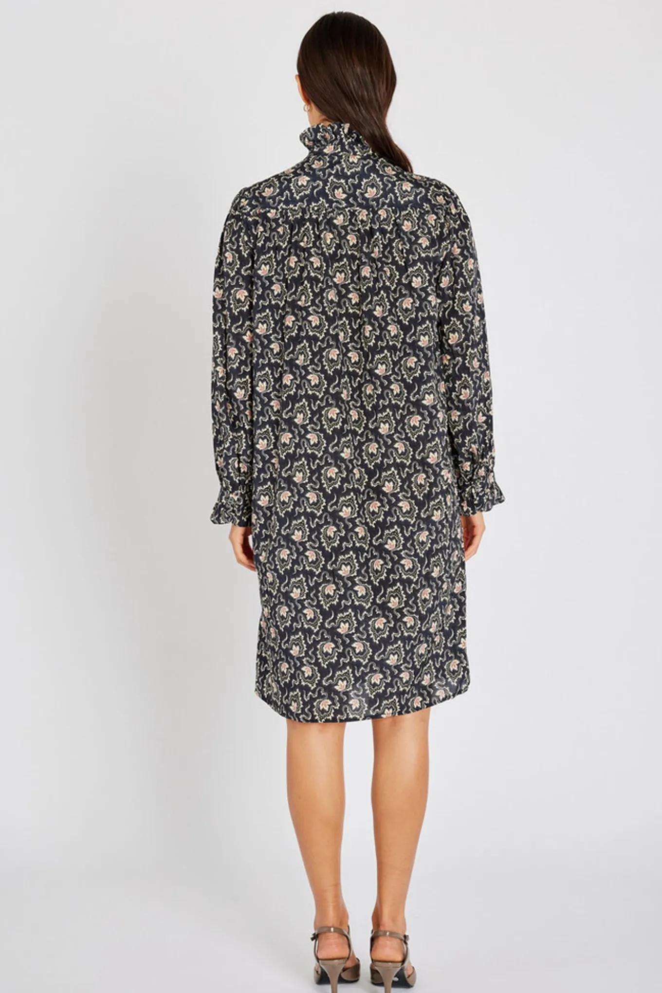 652HMHelai dress 202 Navy Dekor HM1234
