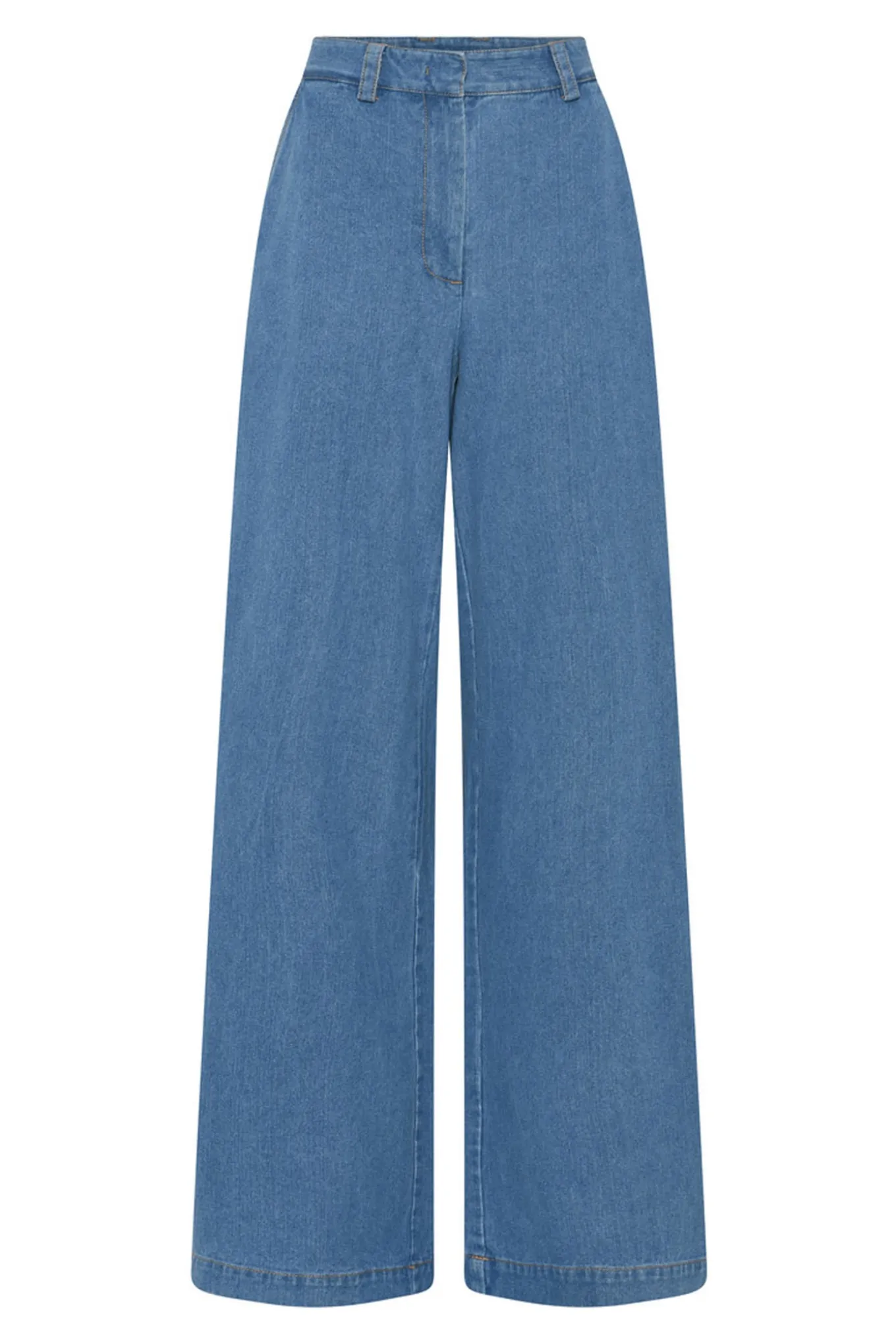 252HMNiva denim pants 210 Deep ocean HM1241