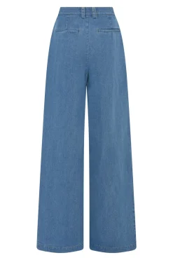 252HMNiva denim pants 210 Deep ocean HM1241