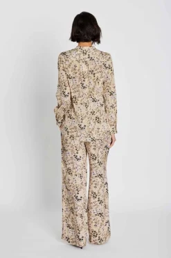603HMNoran pants 805 Light flower print HM1308
