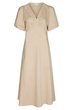 Illana Poplin Dark Sand 160660