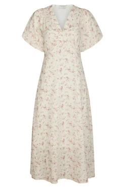 165994 ILLANA PRINT DRESS KJOL DUSTY ROSE 165994 ILLANA PRINT DRESS