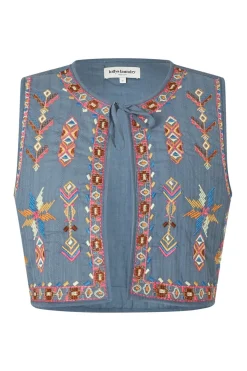 IlsaLL Vest 29 Dusty Blue 254391025