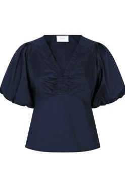 Irina Poplin Navy