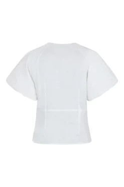 Irina Poplin White 162219