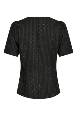 Jules B Pinstripe Blouse Antracit 167083