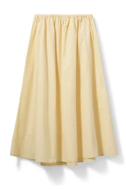 JUNEAUSW MIDI SKIRT 2026 Light yellow S261312