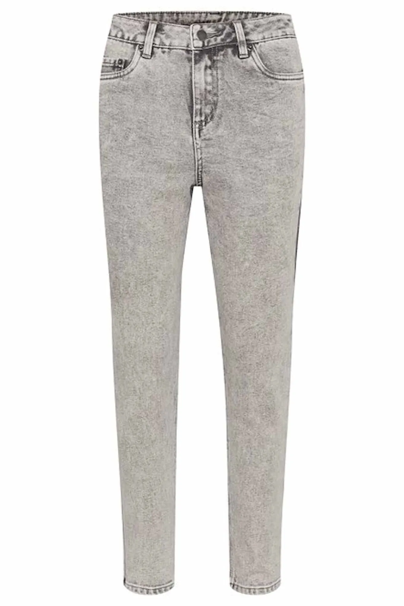 KAamelia Slim Jeans Grey Washed Denim 10509653