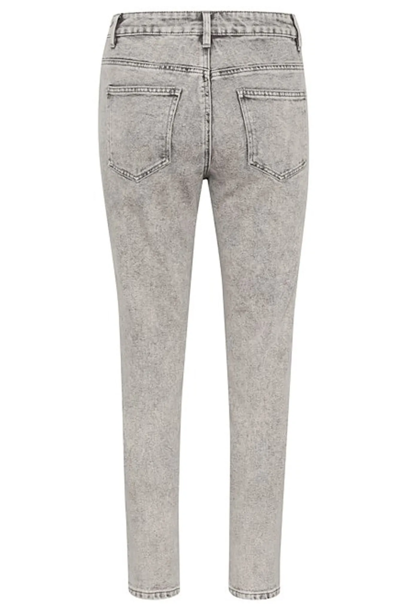KAamelia Slim Jeans Grey Washed Denim 10509653