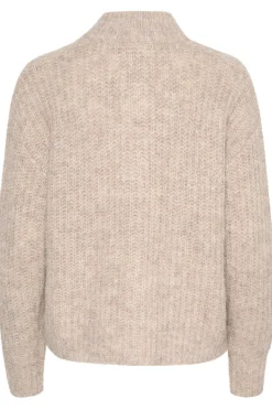 KAane Knit Cardigan Major Brown Melange 10507843