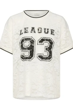 KAbelle Lace TShirt Chalk 110602 10511385