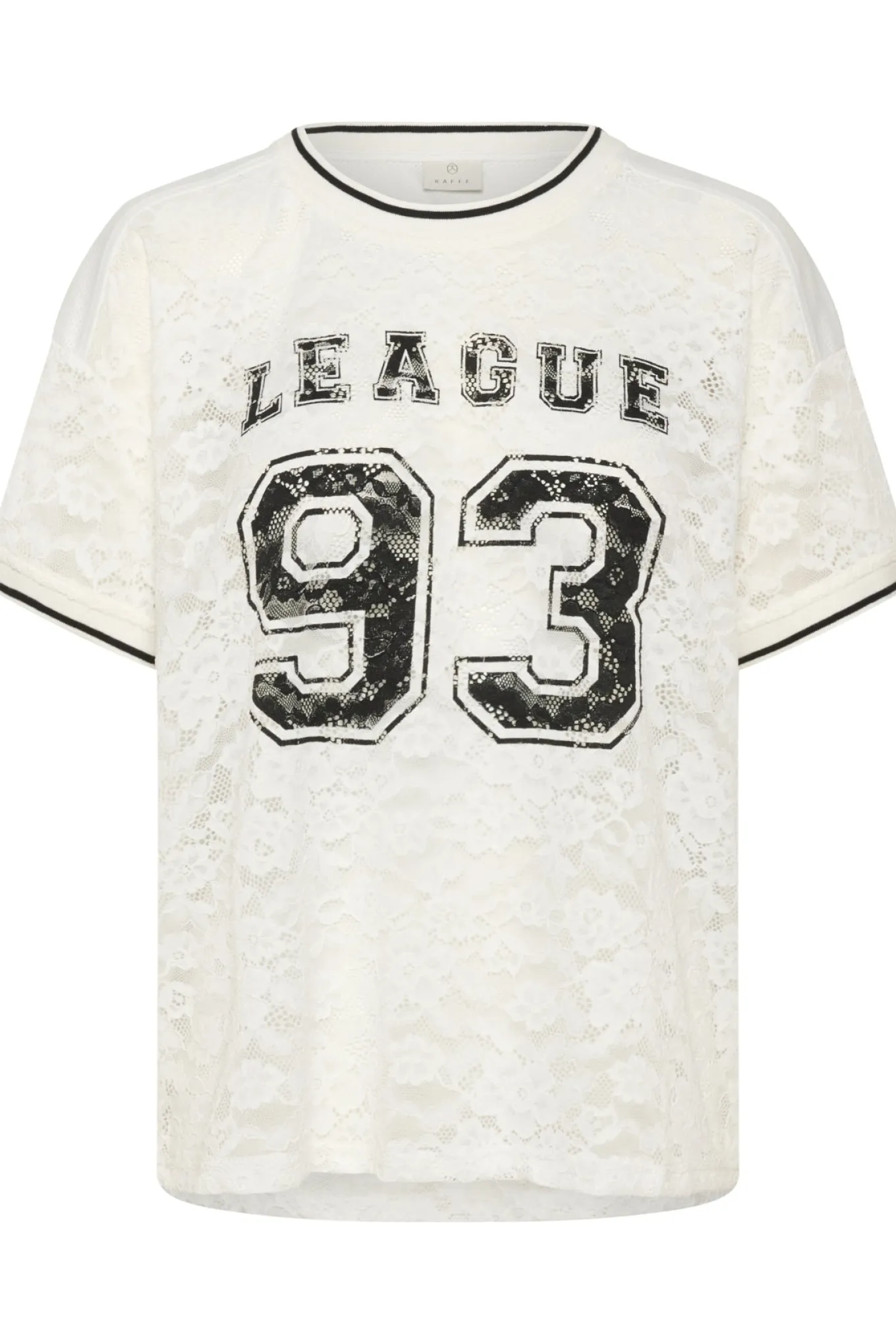 KAbelle Lace TShirt Chalk 110602 10511385