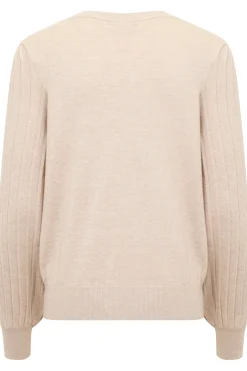 KAlone Knit Pullover Classic Sand Melange 10507905