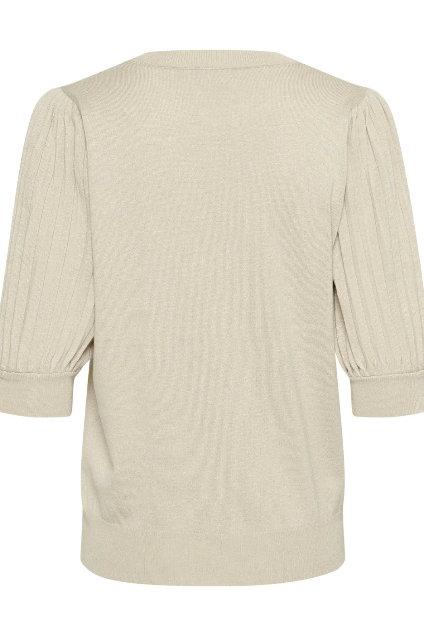 KAlone Knit Pullover 1/2 SL Feather Gray Melange