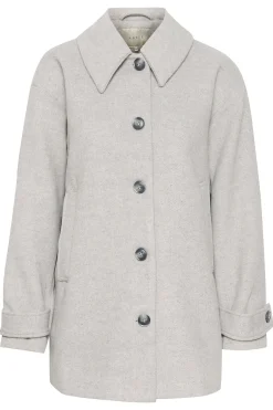 KAmaja Coat Grey Melange