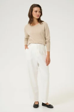 KAmerle Pants Suiting Chalk 10504769