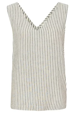 KAmilia Top Chalk/Black Stripe 10508426