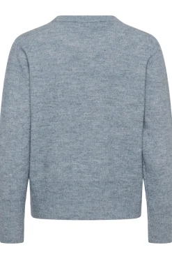 KAniel Crew Neck Pullover Windward Blue Melange 10510744