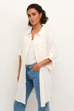 KApauline Shirt Dress Chalk 10508528