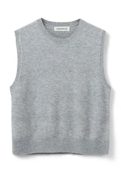 KARLISW VEST 8010 Grey melange SNOS551