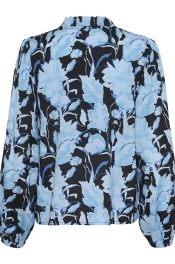 KAsasia Blouse Blue Snake Flower 108753 10511183
