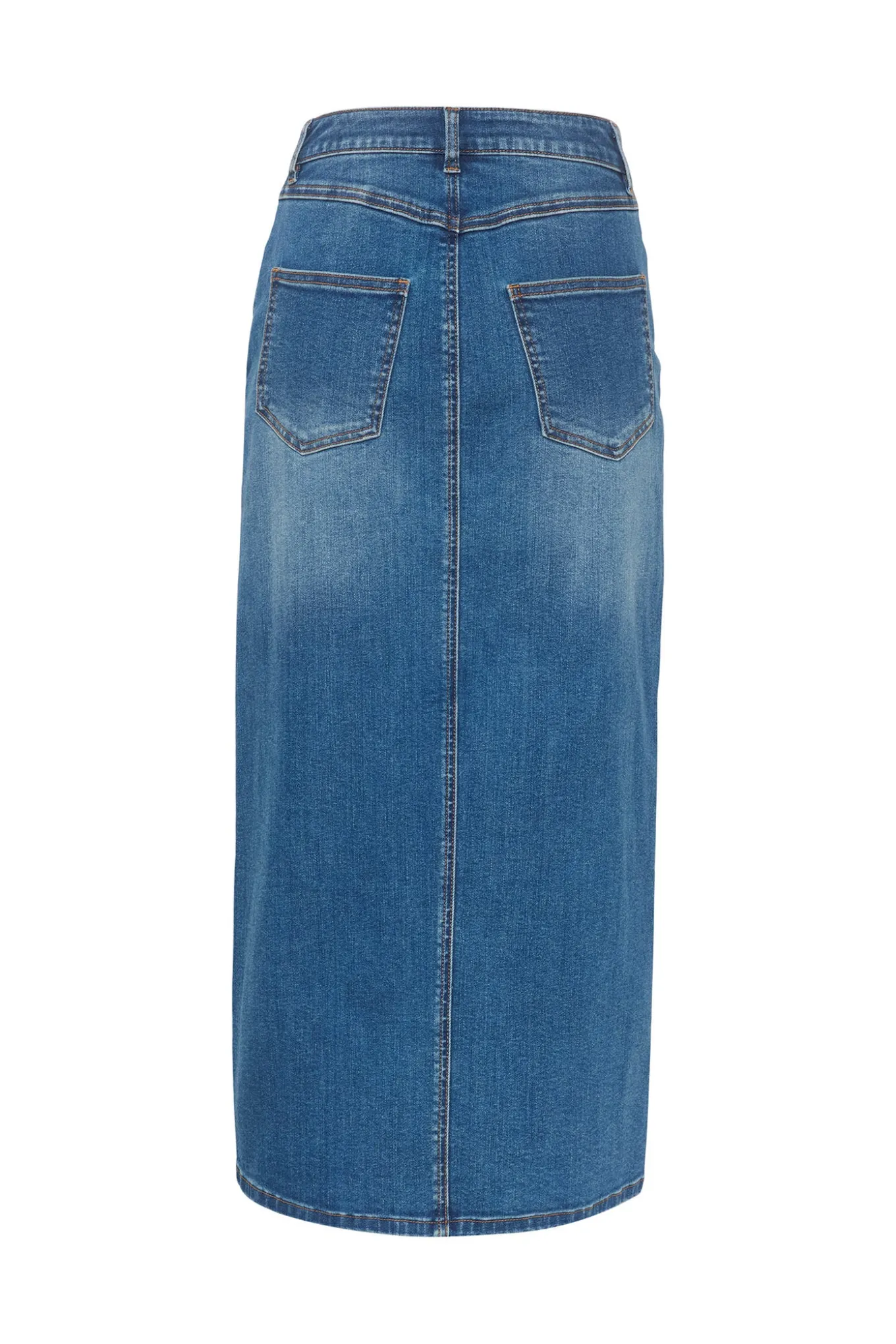 KAsinem HW Denim Skirt Medium Blue Denim 10508064