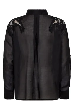 KawaCC Embroidery Shirt 96Black 35988