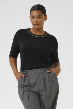 KCcarla Knit Pullover Black deep 10583769