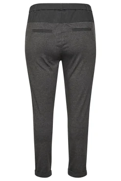 KCjia Belt Pants Dark grey melange 10580008