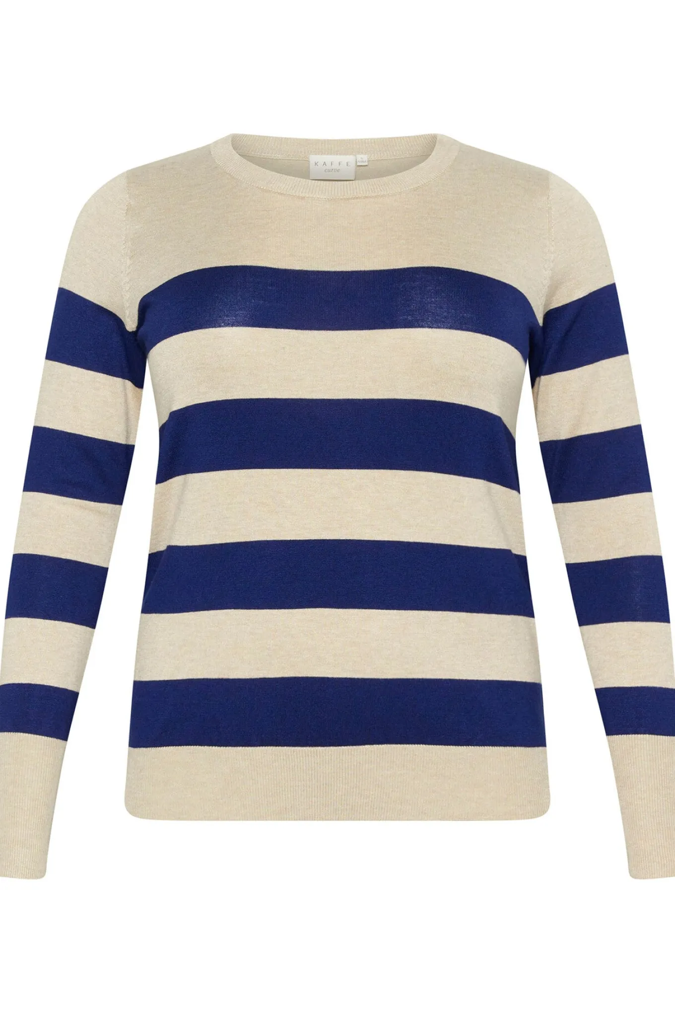 KClizzy Striped Knit Pullover Blue/Feather Gray Mel. Stripe 10582600