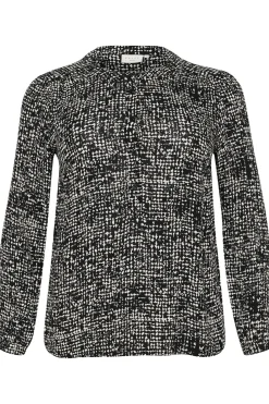 KCmila Ami Blouse Black/Turtledove Graphic Dot 10582922