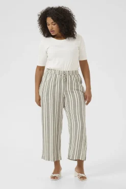 KCmille Cropped Pants Moonstruck / Black Stripe 10583098