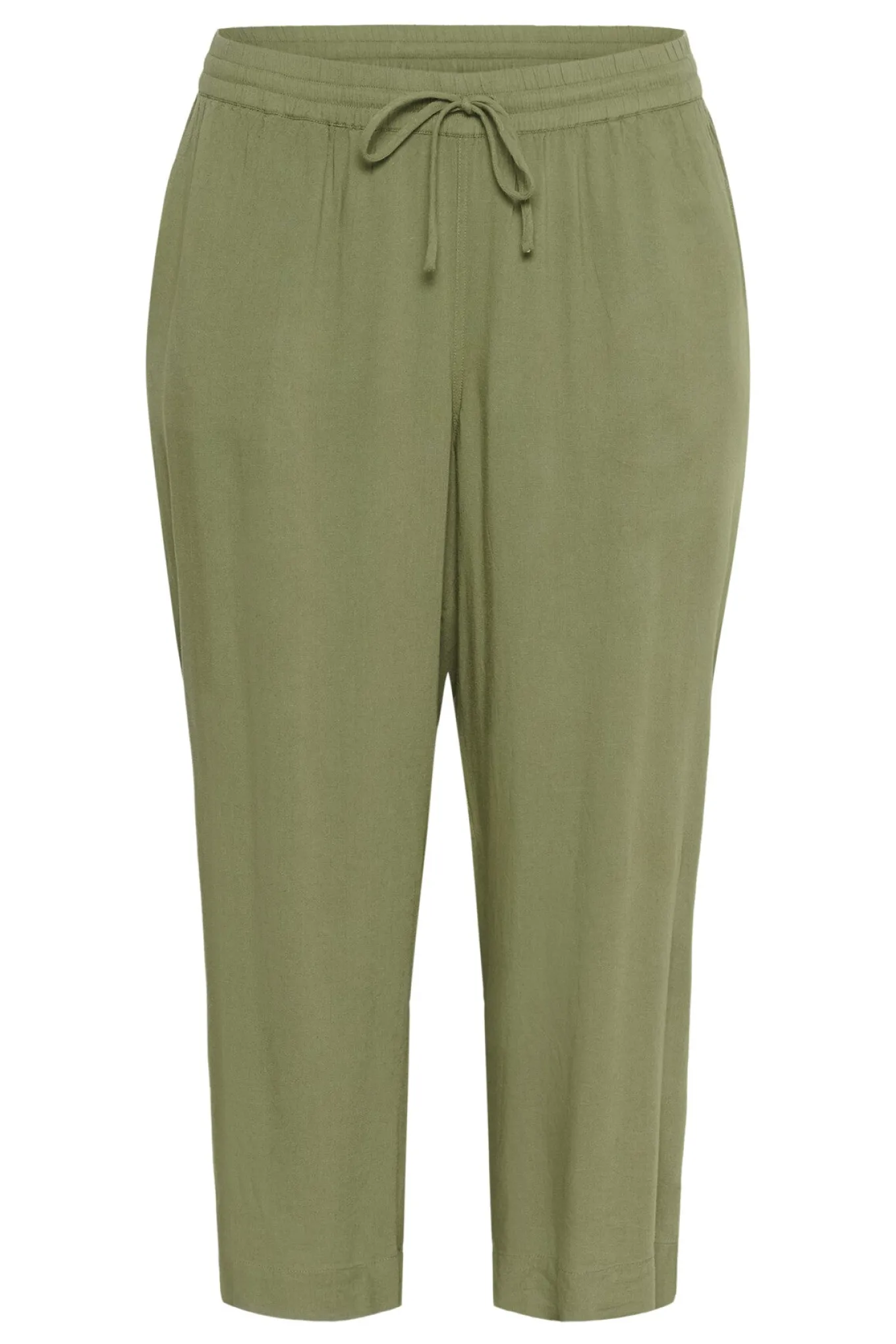 KCmille Cropped Pants Oil Green 10583098