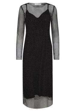 KrystalCC Net Dress 96Black 36545