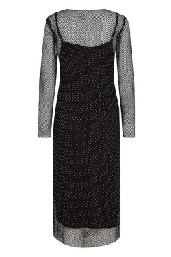 KrystalCC Net Dress 96Black 36545