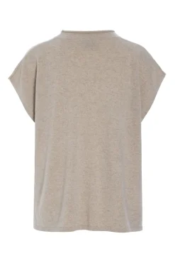 Kumo cashmere ærmeløs bluse Vanilla 26110805665
