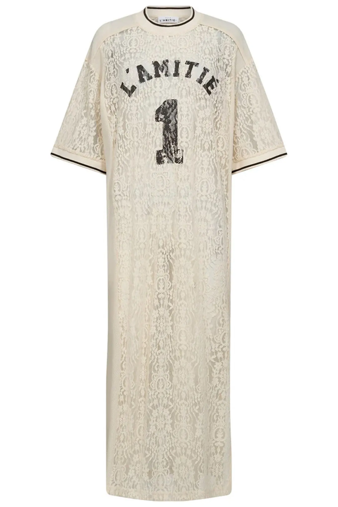 Lace Football Dress Pearl HL10024