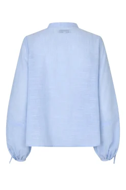 Lannall Shirt Ls Light Blue 261651085