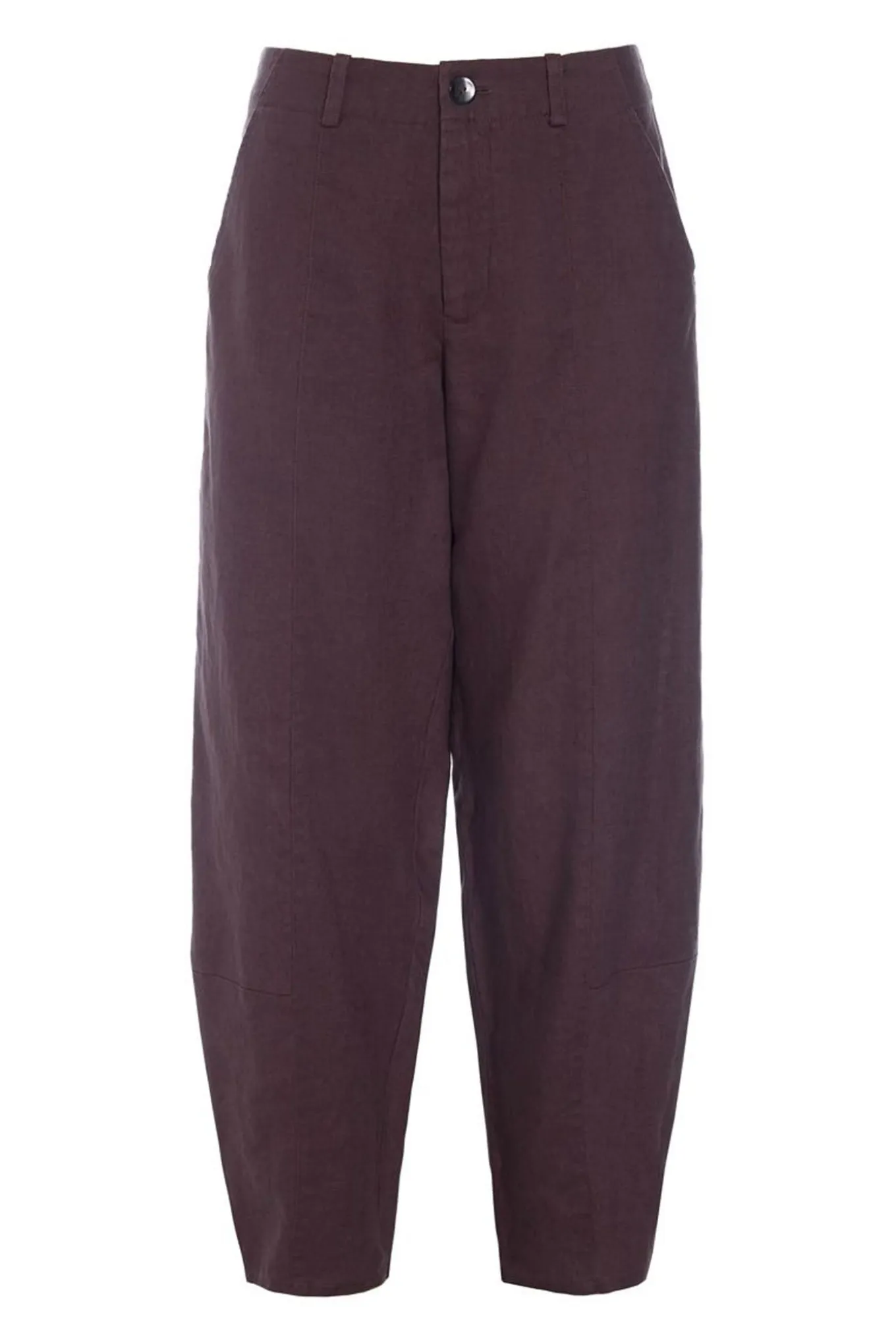 Lazy linen bukser RAISIN 26121414053