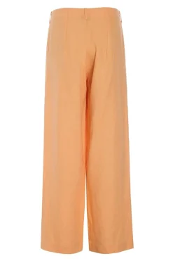 Lazy linen lige bukser MELON 26121415564