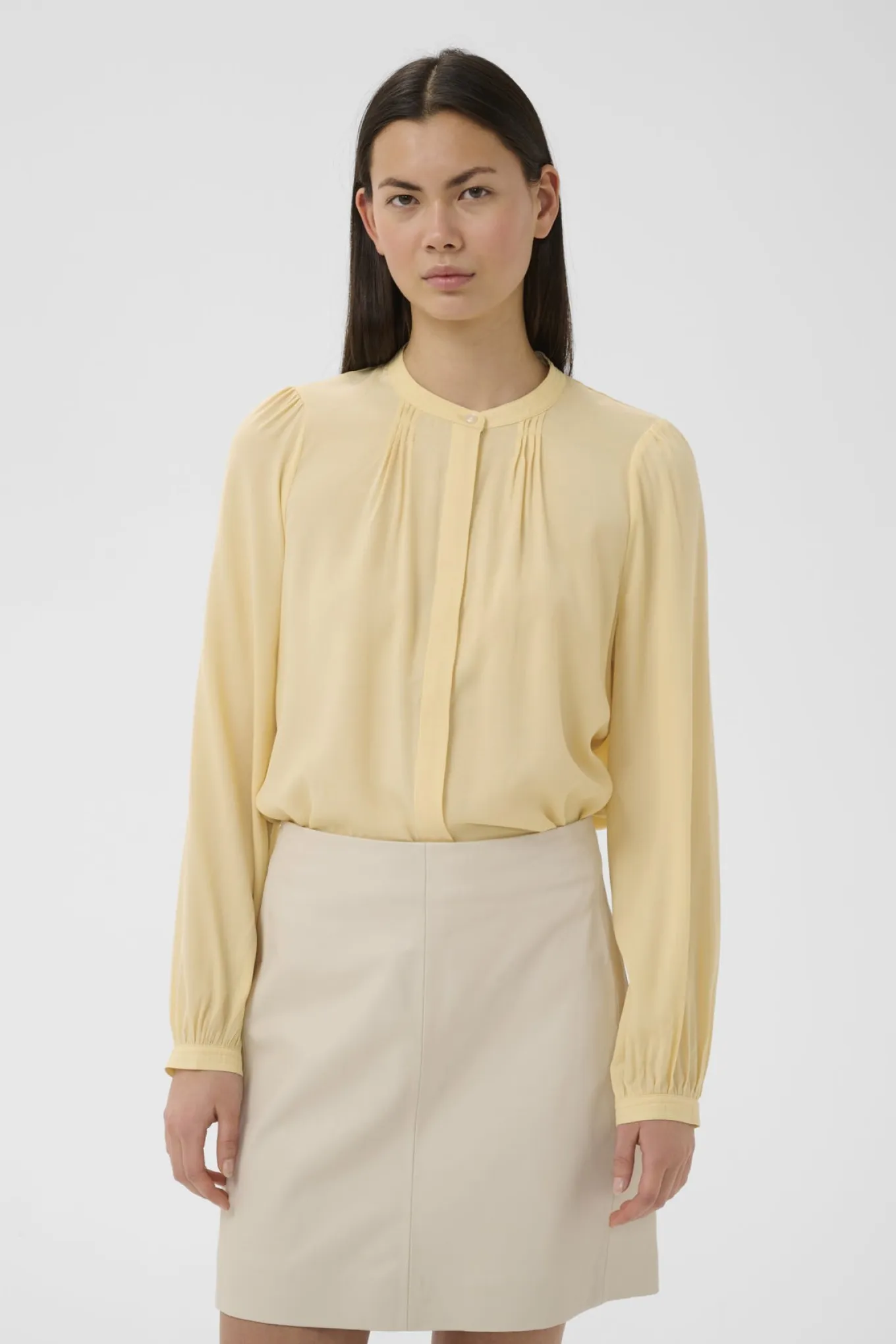 LEAHIW SHIRT Chamomile 130916 30112362