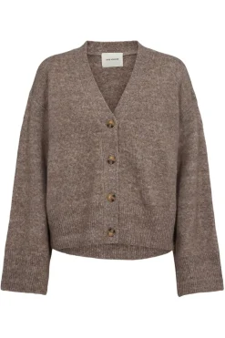 LEVASW CARDIGAN 7071 Brown melange SNOS420