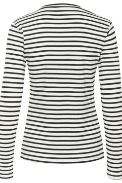 Liddy TShirt Chalk/BlackFiery Red Heart