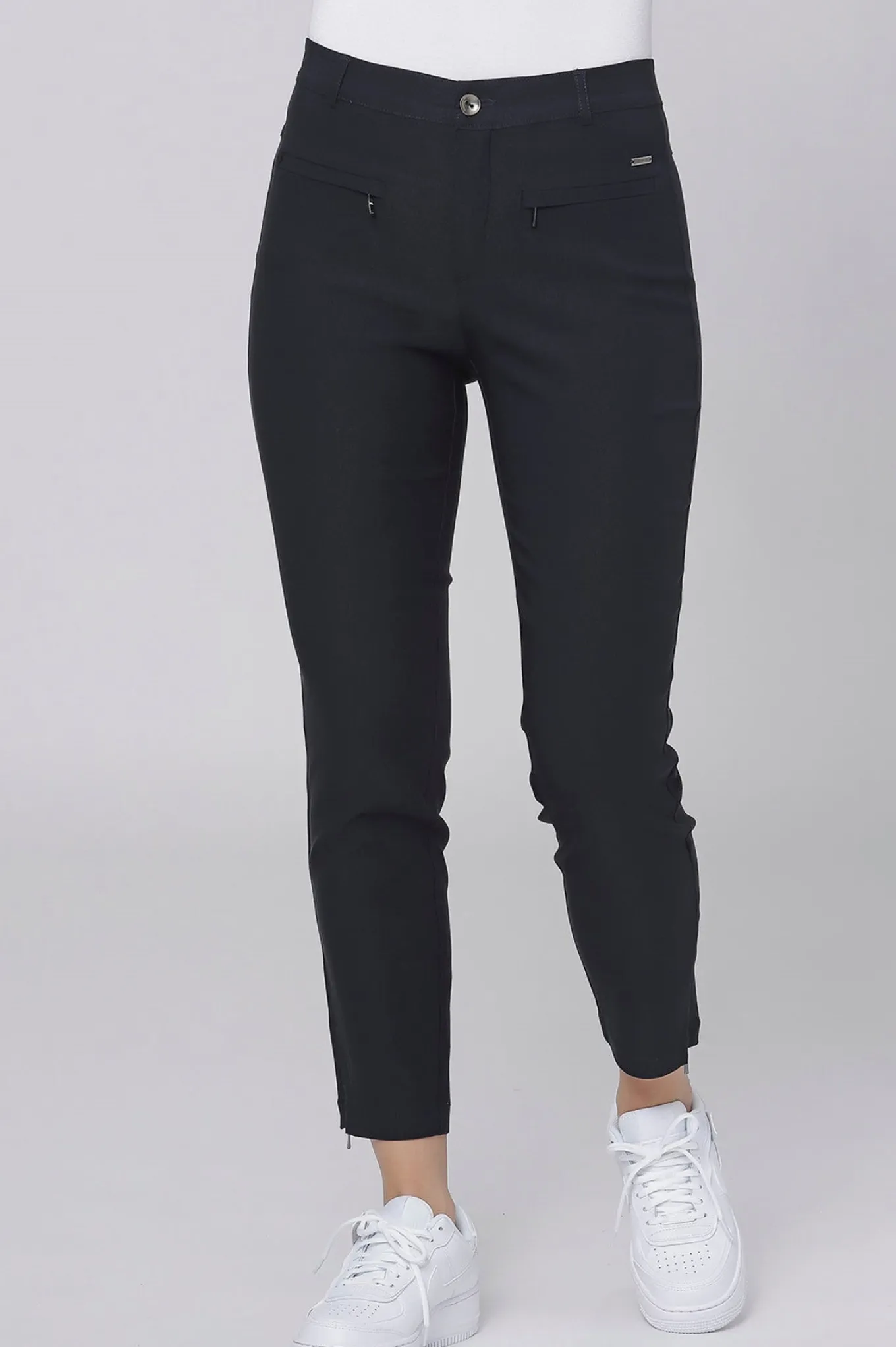 Lina 7/8 w. zip Dark Navy 6841/420