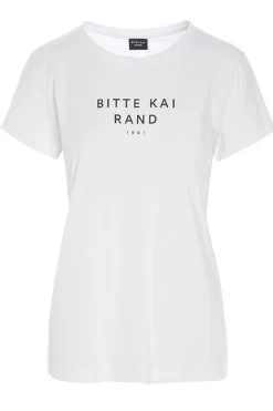 Logo pima cotton tshirt WHITE LOGO 940412183