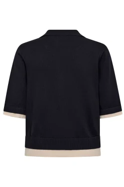 LueCC Crop Cardigan 120Navy 42019