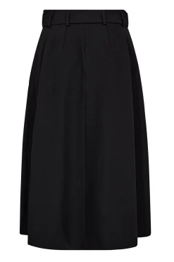 LunaCC Belt Midi Pleat Skirt 96Black 44003