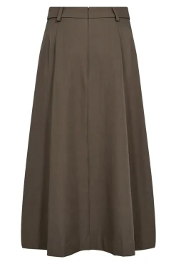 LunaCC Pocket Pleat Skirt 154Walnut 34222