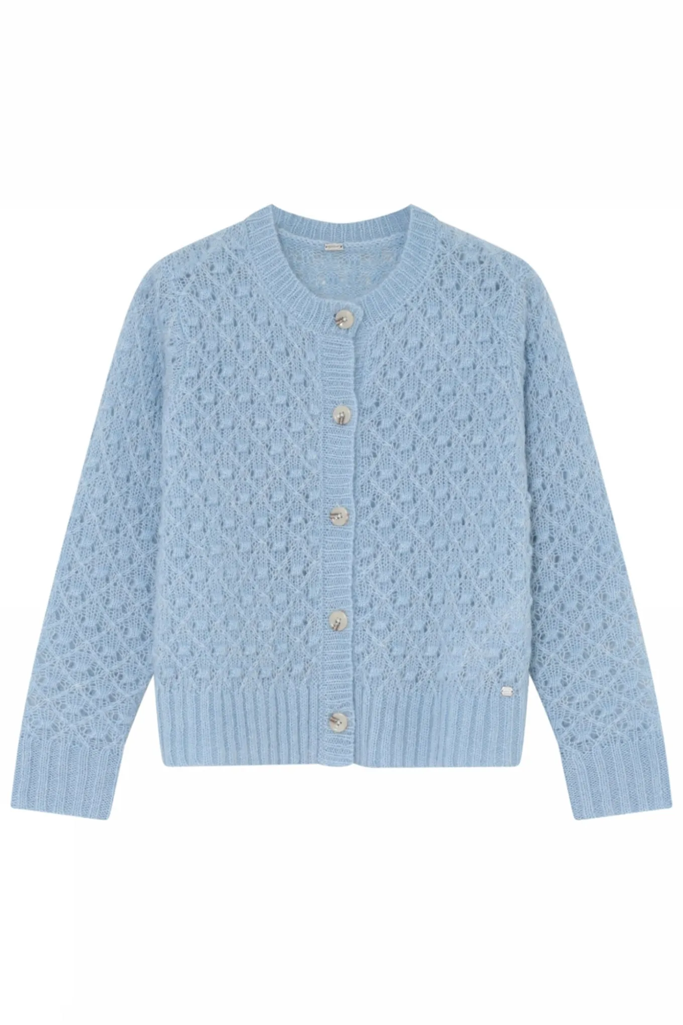 Magda, knit cardigan 4010Sea Breeze 60406/3582